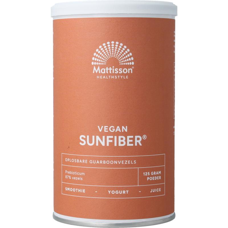 Sunfiber oplosbare guarboonvezels vegan
