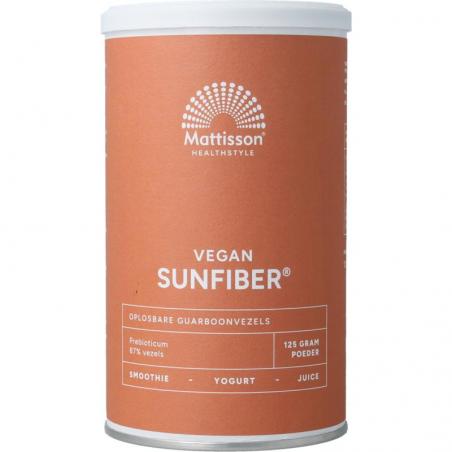 Sunfiber oplosbare guarboonvezels vegan