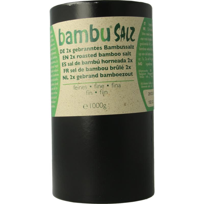 Bamboezout fijn 2x gebrand Bamboezout fijn 2x gebrand