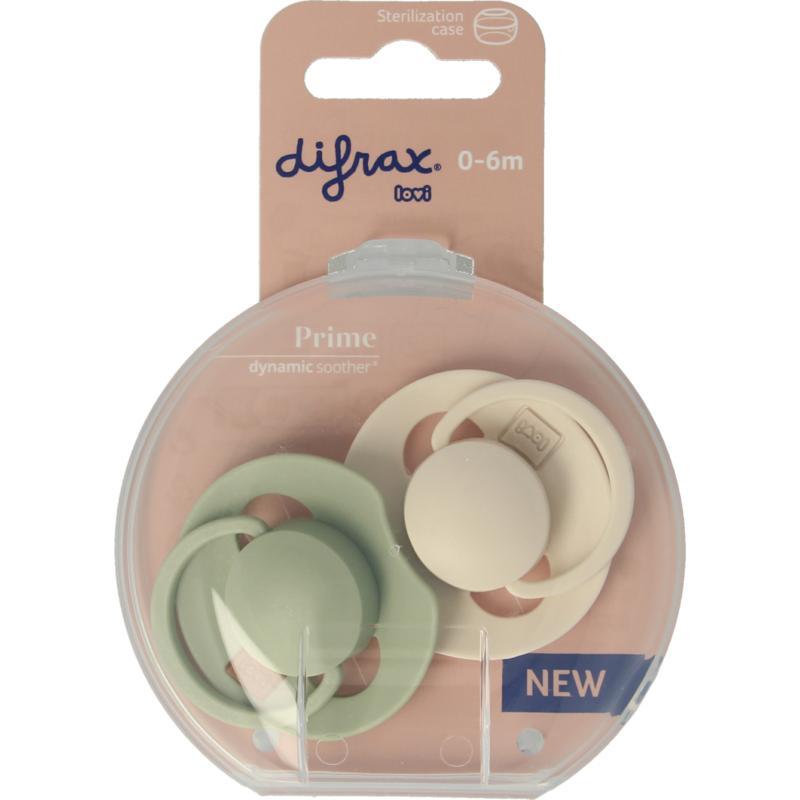 Fopspeen prime 0-6 maanden assorti