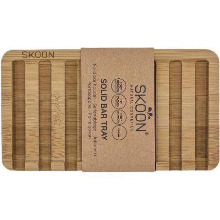 Solid bar tray - 2 bar - all bamboo