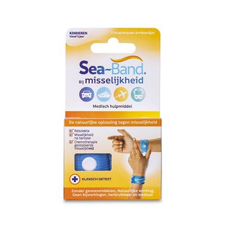 Polsband kinderen blauw