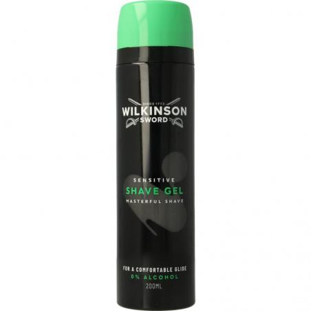 Shave gel sensitive
