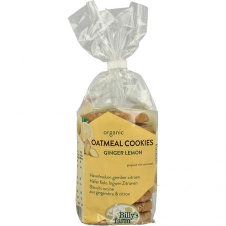 Haverkoeken gember-citroen bio