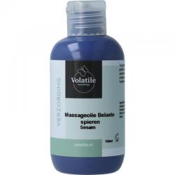 Massageolie sesam belaste spieren