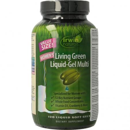 Living green liquid gel multi for women