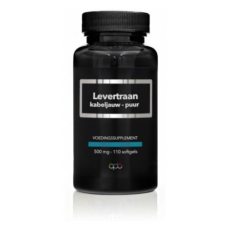 Levertraan kabeljauw puur 500mg