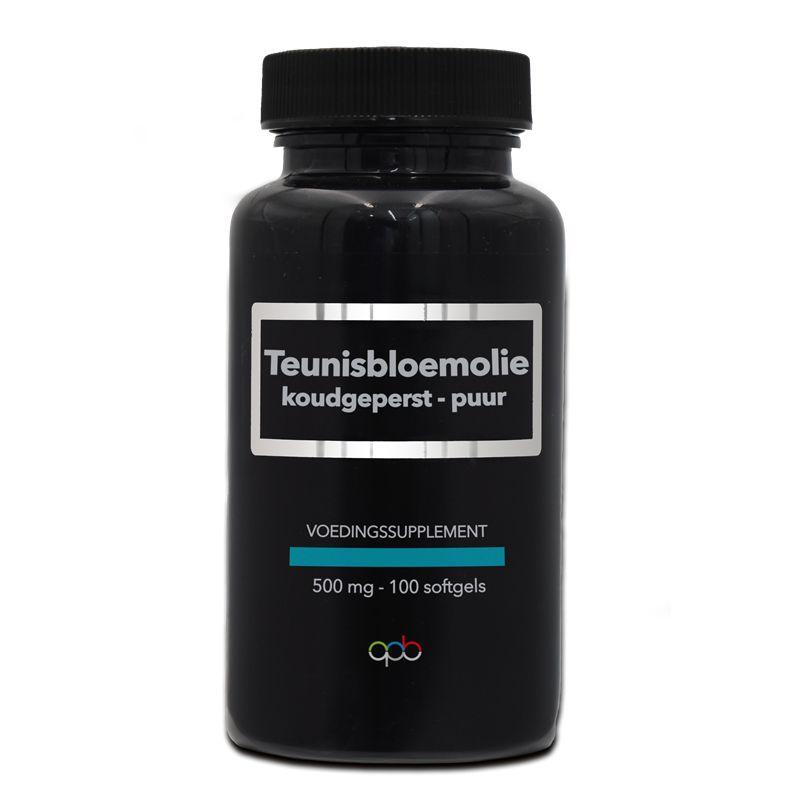 Teunisbloemolie koudgeperst puur 500mg