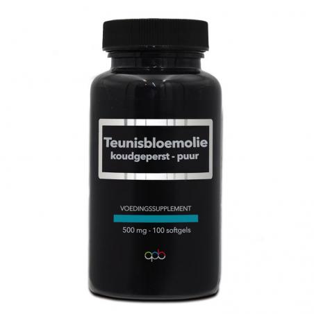 Teunisbloemolie koudgeperst puur 500mg