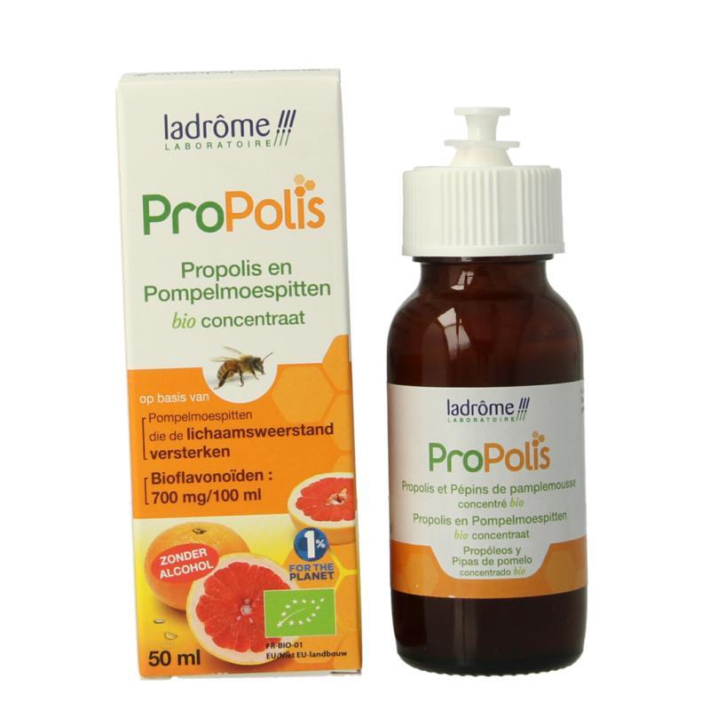 Propolis pompelmoes pit concentraat bio Propolis pompelmoes pit concentraat bio