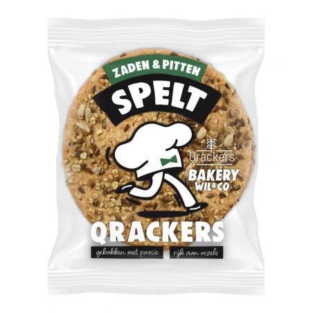 Leev Crackers spelt zaden/pitten bio