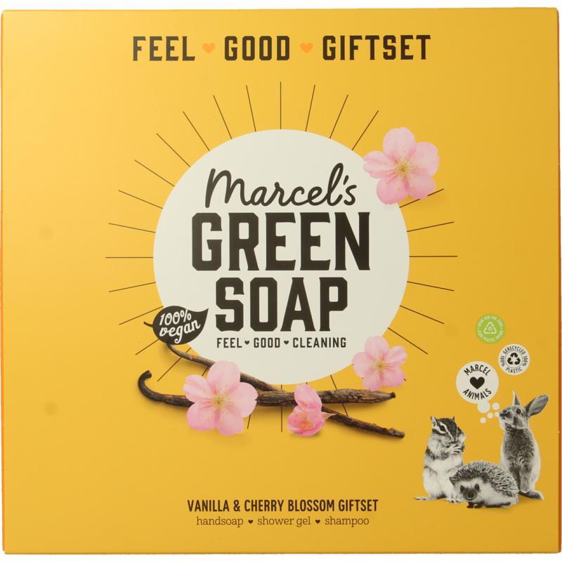 Marcel's GR Soap Giftset vanille & kersenbloesem