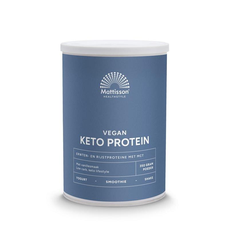 Vegan Keto protein shake - pea, rice & MCT