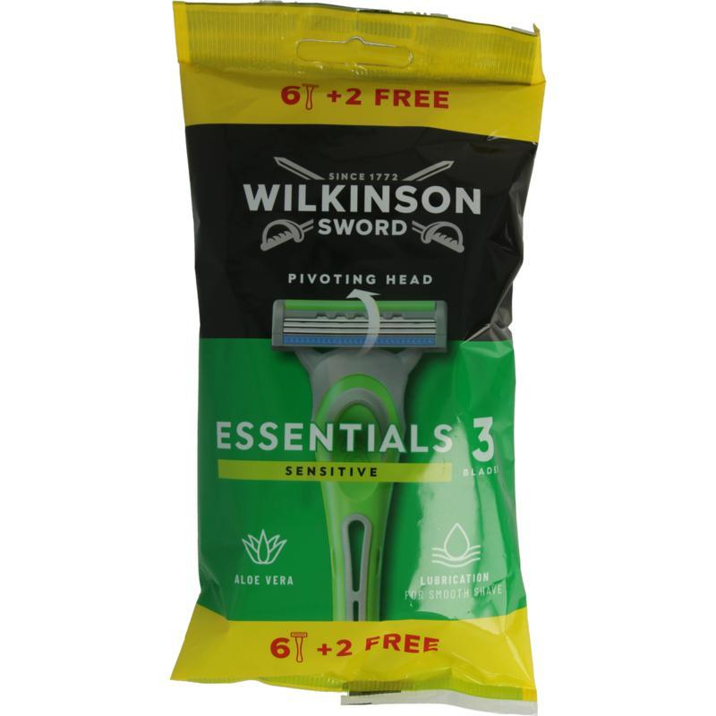 Wilkinson Essential sensitive 6+2 disposable Wilkinson Essential sensitive 6+2 disposable