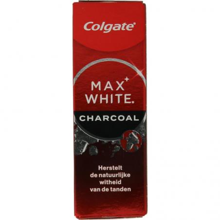 Colgate Tandpasta max white charcoal