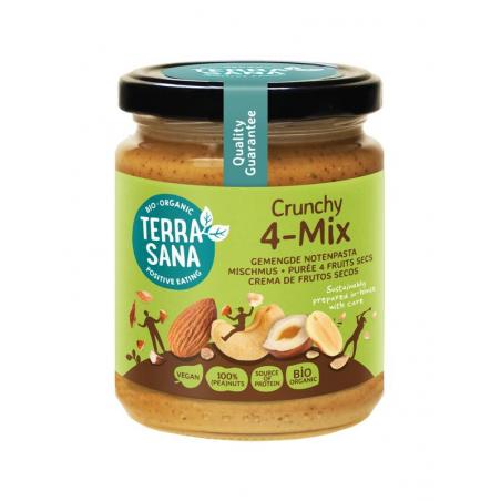 Terrasana 4-Mix crunchy notenpasta