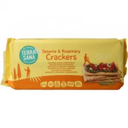 Terrasana Crackers sesam & rozemarijn