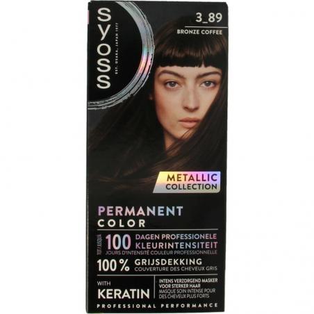 Syoss Metallics 3-89 bronze coffee