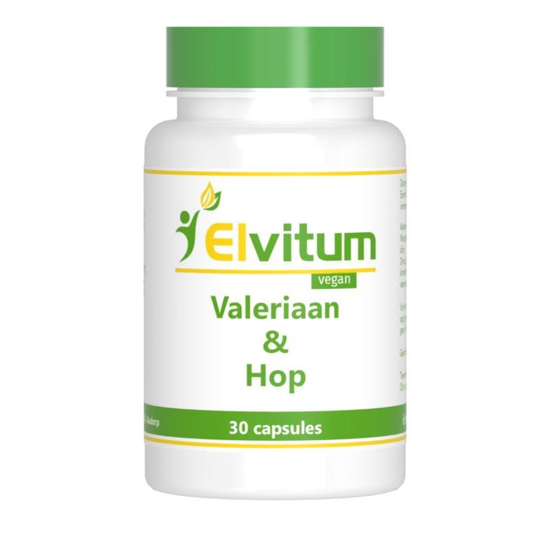 Elvitum valeriaan en hop extract