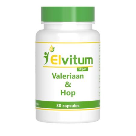 Elvitum valeriaan en hop extract