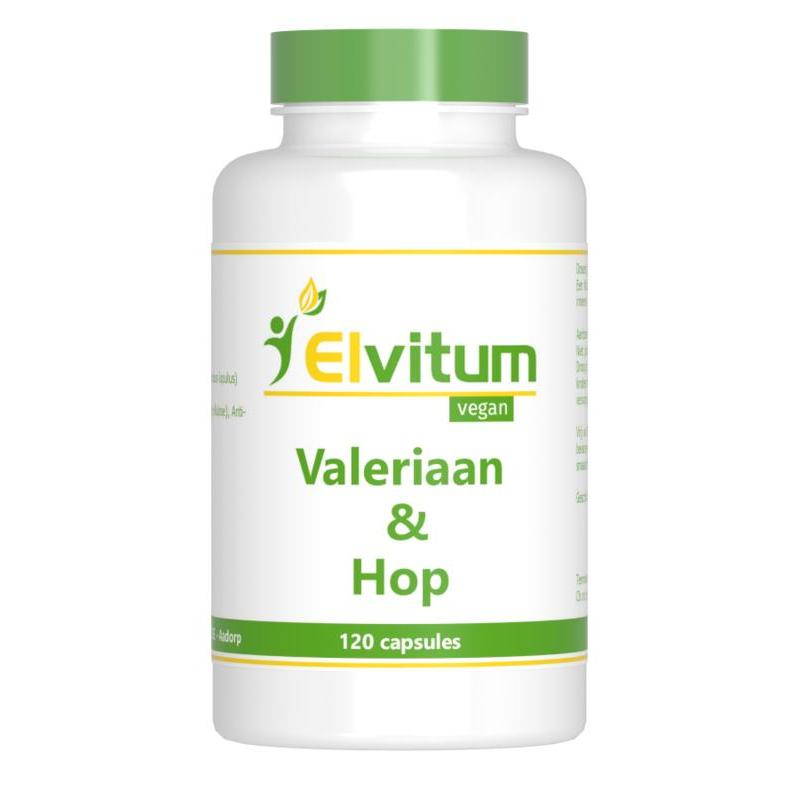 Elvitum valeriaan en hop extract