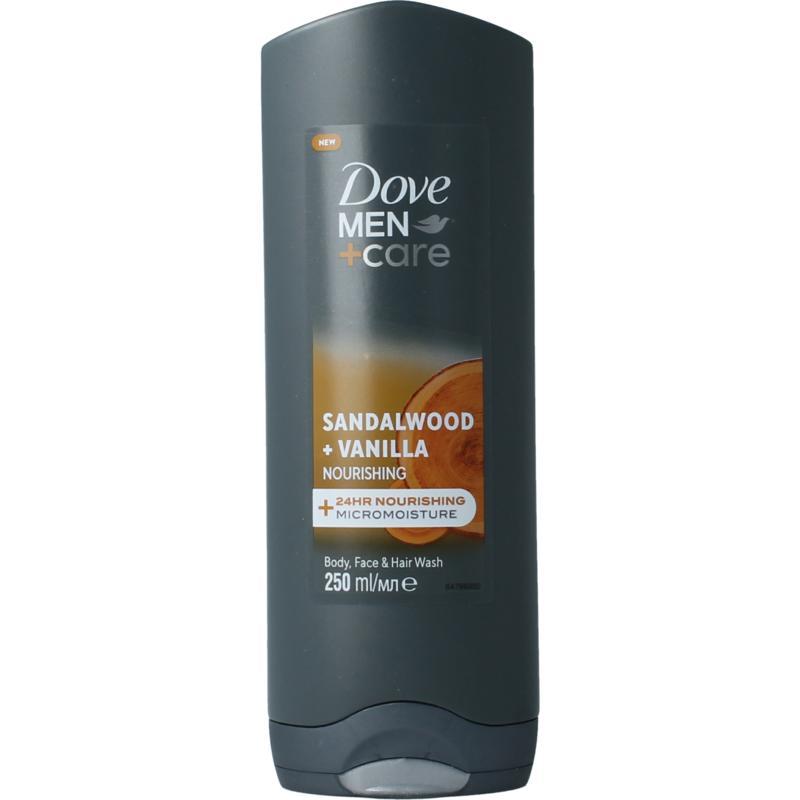 Dove Showergel men sandalwood & vanilla Dove Showergel men sandalwood & vanilla