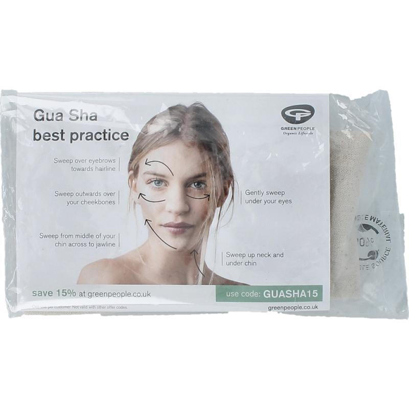Green People Branded jade gua sha