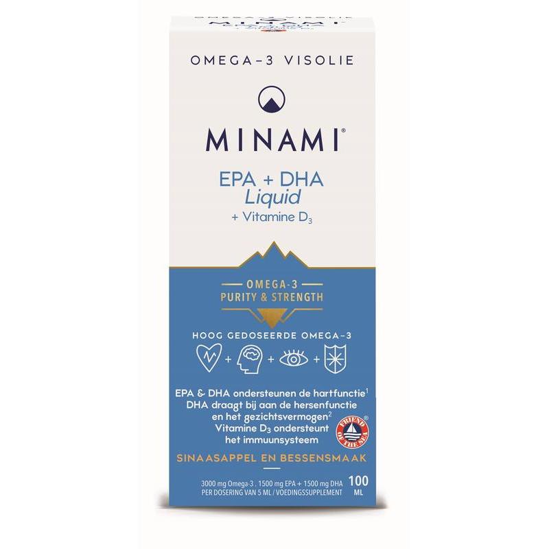 Minami epa + dha liquid vit d3