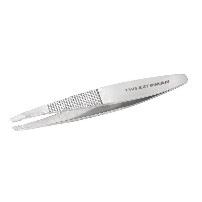 Tweezerman Slant tweezer no slip with grip Tweezerman Slant tweezer no slip with grip