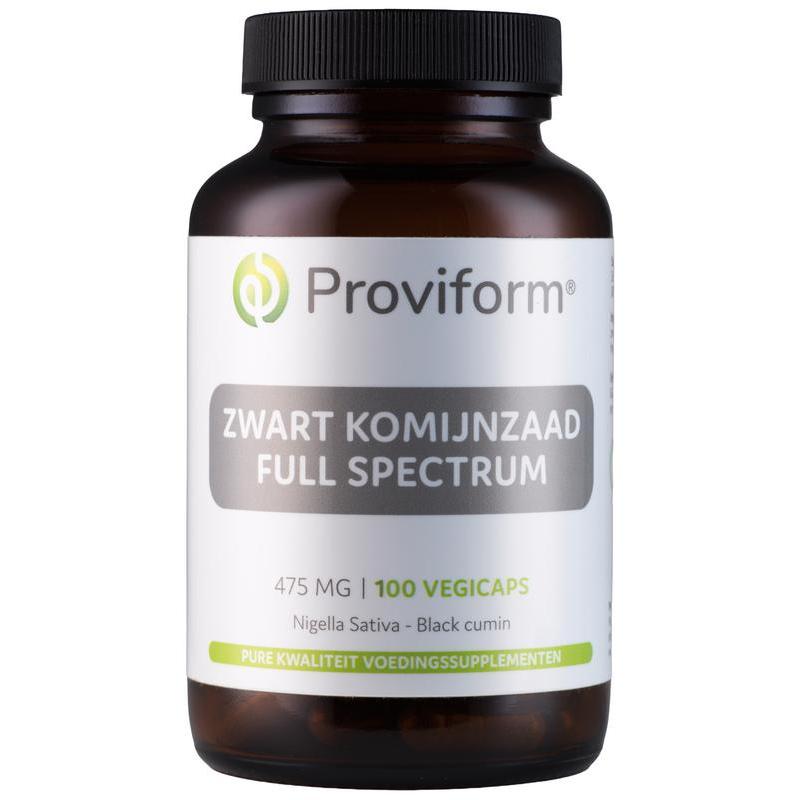 Proviform zwart komijnzaad fs 475mg