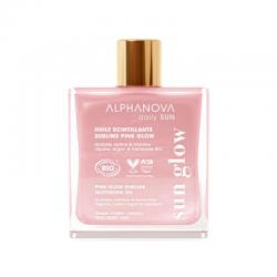Alphanova Sun subl glitt oil pink glow bio