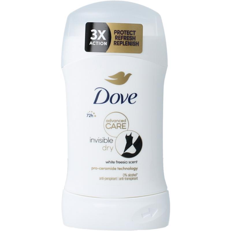 Dove Deodorant stick invisible dry