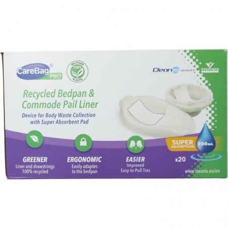Carebag Carebag pro bedpanliner&commo