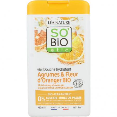 So Bio Etic Showergel citroen orange blossom