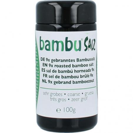 Bambu Salz Bamboezout zeer grof 9x gebrand