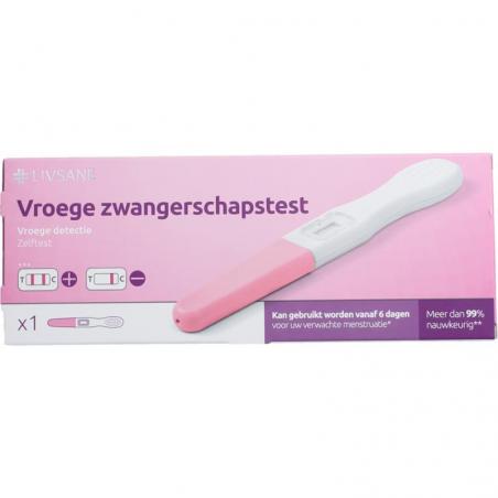 Livsane Zwangerschapstest vroeg