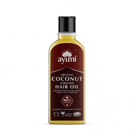 Hair oil coconut enriched