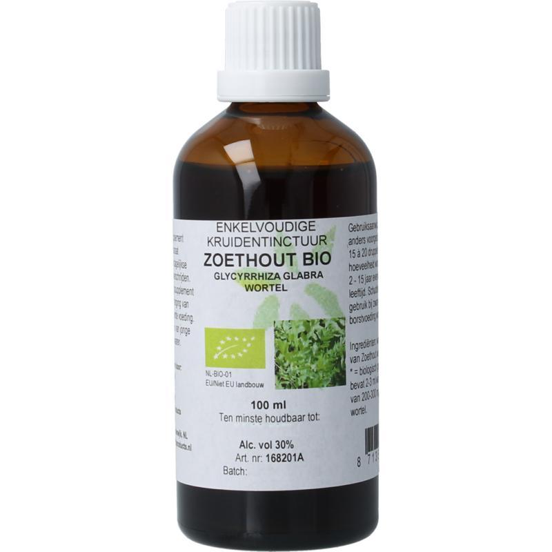 Glycyrrhiza glabra radix / zoethout tinctuur bio