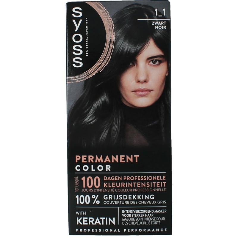 Syoss Color baseline 1-4 blue black