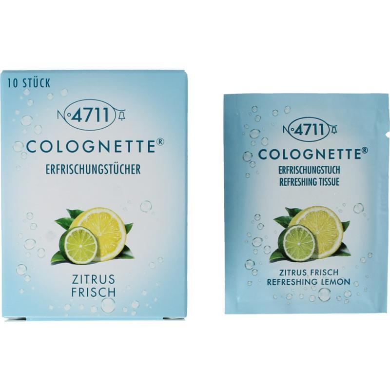 4711 4711 colognettes tissues lemon