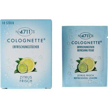 4711 4711 colognettes tissues lemon