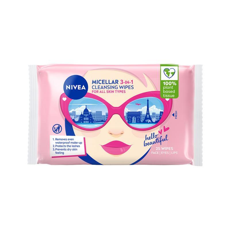 Nivea Micellair reinigingsdoekjes 3-in-1
