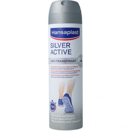 Hansaplast Silver active voet deodorant