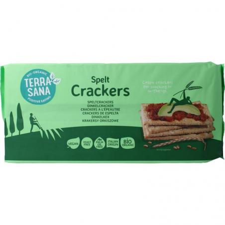Terrasana Terrasana crackers spelt bio