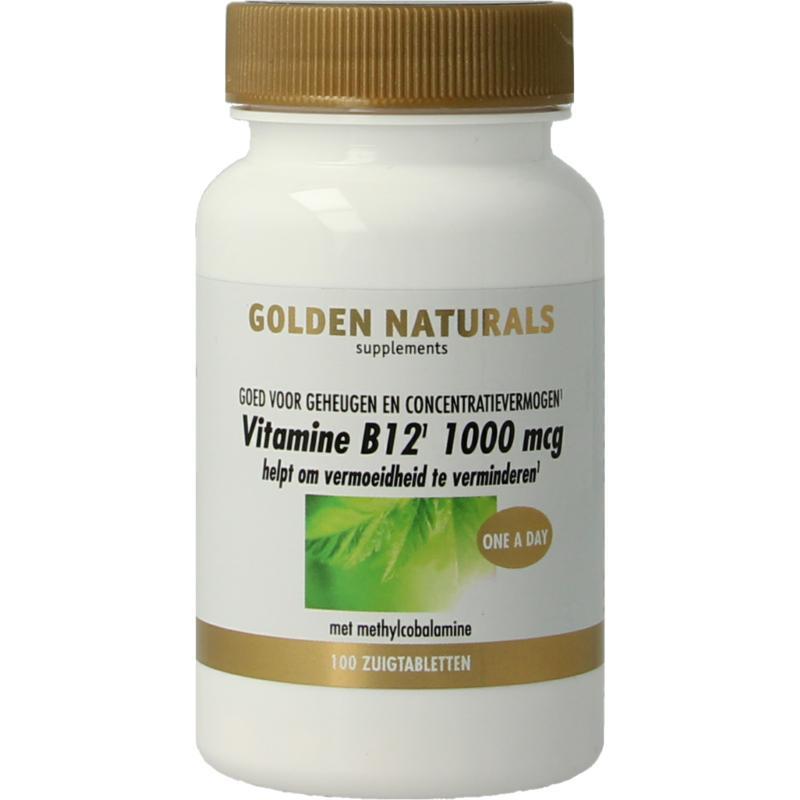 Vitamine B12 1000mcg vegan