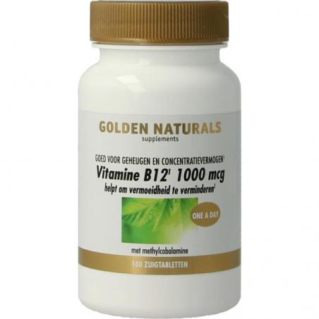 Vitamine B12 1000mcg vegan