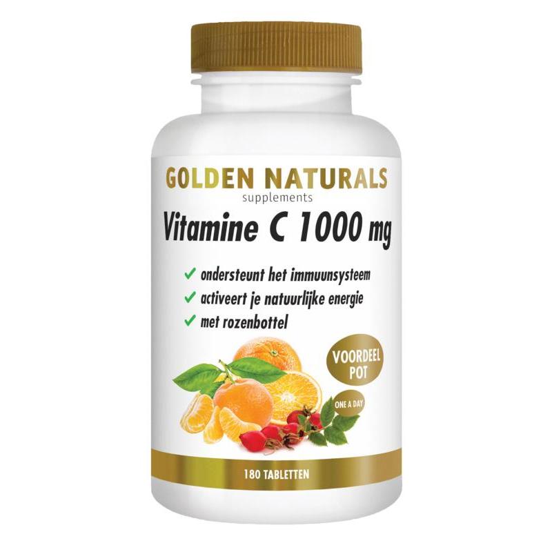 Vitamine C 1000mg met rozenbottel