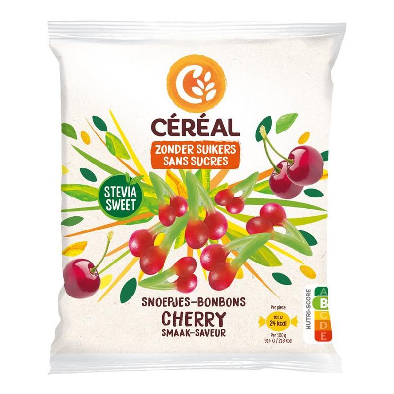 Snoep kersen stevia