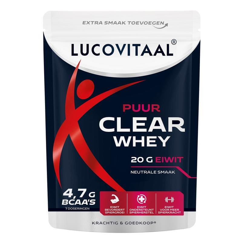 Lucovitaal clear whey poeder puur