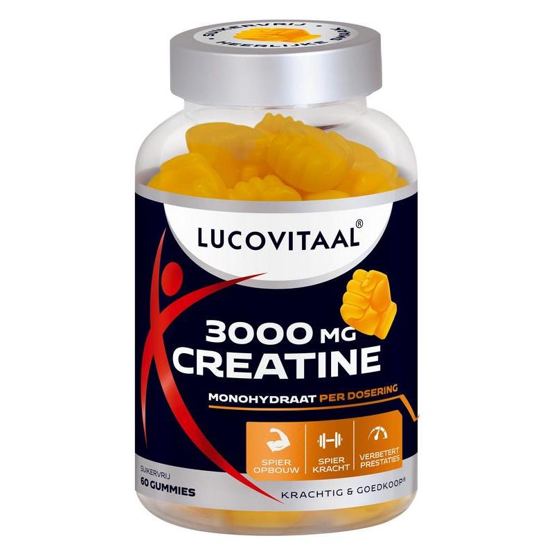 Lucovitaal creatine 3000mg gummies